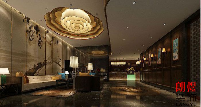精品酒店設(shè)計(jì)案例前臺(tái)接待